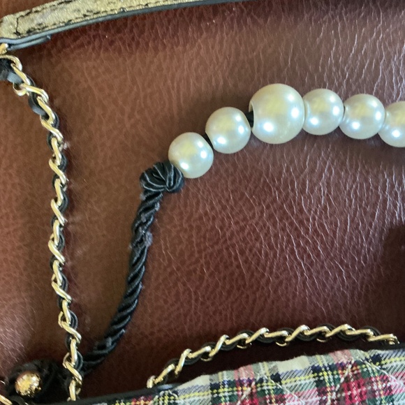 Betsy Johnson Plaid to Meet You Crossbody bag vintage - Picture 4 of 7